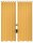 Home Basics Fersken 245 x 130 cm 1x Fertigschal Curry
