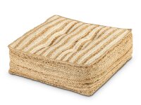 soma Bodenkissen Jute 50x50cm Sitzkissen quadratisch...