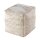 soma Sitzhocker Jute 45x45x45cm Sitzpouf quadratisch Deko Hocker natur Jutehocker Bodenkissen Fußhocker Dekoartikel Geschenke Deko