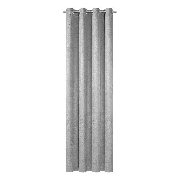 Gerster Ösenschal geprägt 145 cm x 245 cm, silber