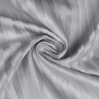 Gerster Ösenschal Jacquard 145 cm x 245 cm, Silber