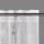 Gerster Verd. Schlaufenschal, bestickt 140 cm x 245 cm, silber/weiß