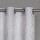 Gerster Ösenschal Jacquard, uni 140 cm x 245 cm, silber
