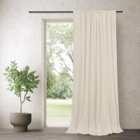 Gerster Bio-Baumwolle/Leinen-Schal Uni, 140 x 270 cm,...