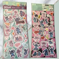 Disney Lilo&Stitch Aufkleber – 2 Bögen mit Angel, Stitch, Schrulle und seine Freunde über 50 Sticker