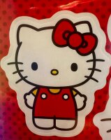 Hello Kitty Aufkleber Sticker – 2 Bögen über 50 Sticker