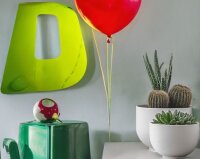 XXL Geburtstagsgirlande 7 Meter lang in metallic Optik Buchstaben 40 cm x 30 cm bunte Farben