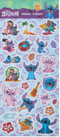 Disney Lilo&Stitch Aufkleber 2 Bögen mit Angel, Stitch, Schrulle und seine Freunde über 50 Sticker blau pink