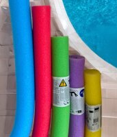Schwimmnudel 150cm Poolnudel Schwimmhilfe Aquafitness Wassernudel Pollnudel 4er Set