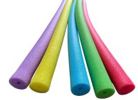 Schwimmnudel 150cm Poolnudel Schwimmhilfe Aquafitness Wassernudel Pollnudel 6er Set
