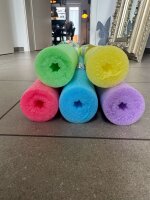 Schwimmnudel 150cm Poolnudel Schwimmhilfe Aquafitness Wassernudel Pollnudel 6er Set
