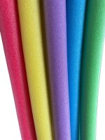 Schwimmnudel 150cm Poolnudel Schwimmhilfe Aquafitness Wassernudel Pollnudel 12er Set