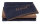 JOOP! UDF Kuscheldecke Wohndecke 150 x 200 Zierstich Marine-Karamell