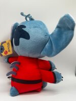 Disney Lilo und Stitch Kuscheltier Lilo und Stitch Plüschtier XXL 36 cm Stofftier Anime Kawaii Plush Stofftier Cute Plushie Halloween Weihnachten Geschenke für Kinder Stitch mit rot