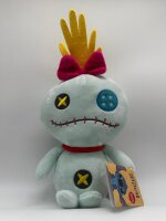 Disney Lilo und Stitch Kuscheltier Lilo und Stitch Plüschtier XXL 40 cm Stofftier Anime Kawaii Plush Stofftier Cute Plushie Halloween Weihnachten Geschenke für Kinder Stitch Voodoo Schrulle Scrump
