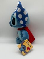Disney Lilo und Stitch Kuscheltier Lilo und Stitch Plüschtier XXL 36 cm Stofftier Anime Kawaii Plush Stofftier Cute Plushie Halloween Weihnachten Geschenke für Kinder Stitch Umhang rot