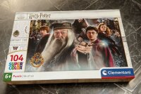 Clementoni - 27264 - Supercolor Puzzle - Harry Potter - Puzzle 104 Teile Ab 6 Jahren, Buntes Kinderpuzzle Mit Besonderer Leuchtkraft & Farbintensität, Geschicklichkeitsspiel Für Kinder