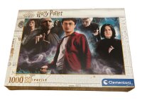 Clementoni 39586 Harry Potter – Puzzle 1000 Teile ab 9 Jahren, buntes Erwachsenenpuzzle mit kräftigen Farben, Geschicklichkeitsspiel für die ganze Familie, schöne Geschenkidee