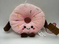 Kuscheltier Food Foodies Plüschtier XXL 20 cm Stofftier Anime Kawaii Plush Stofftier Cute Plushie Halloween Weihnachten Geschenke für Kinder Donut