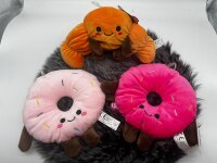 Kuscheltier Food Foodies Plüschtier XXL 20 cm Stofftier Anime Kawaii Plush Stofftier Cute Plushie Halloween Weihnachten Geschenke für Kinder Donut