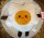 Kuscheltier Food Foodies Plüschtier XXL 20 cm Stofftier Anime Kawaii Plush Stofftier Cute Plushie Halloween Weihnachten Geschenke für Kinder Spiegelei