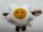 Kuscheltier Food Foodies Plüschtier XXL 20 cm Stofftier Anime Kawaii Plush Stofftier Cute Plushie Halloween Weihnachten Geschenke für Kinder Spiegelei