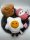 Kuscheltier Food Foodies Plüschtier XXL 20 cm Stofftier Anime Kawaii Plush Stofftier Cute Plushie Halloween Weihnachten Geschenke für Kinder Spiegelei