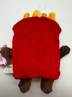 Kuscheltier Food Foodies Plüschtier XXL 20 cm Stofftier Anime Kawaii Plush Stofftier Cute Plushie Halloween Weihnachten Geschenke für Kinder Pommes