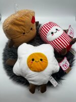 Kuscheltier Food Foodies Plüschtier XXL 20 cm Stofftier Anime Kawaii Plush Stofftier Cute Plushie Halloween Weihnachten Geschenke für Kinder Milk Milch Shake