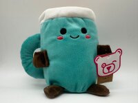 Kuscheltier Food Foodies Plüschtier XXL 20 cm Stofftier Anime Kawaii Plush Stofftier Cute Plushie Halloween Weihnachten Geschenke für Kinder Bubble Tea