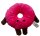 Kuscheltier Food Foodies Pl&uuml;schtier XXL 20 cm Stofftier Anime Kawaii Plush Stofftier Cute Plushie Halloween Weihnachten Geschenke f&uuml;r Kinder Donut Pink
