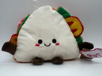 Kuscheltier Food Foodies Plüschtier XXL 20 cm Stofftier Anime Kawaii Plush Stofftier Cute Plushie Halloween Weihnachten Geschenke für Kinder Plüsch Sandwich