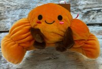 Kuscheltier Food Foodies Plüschtier XXL 20 cm Stofftier Anime Kawaii Plush Stofftier Cute Plushie Halloween Weihnachten Geschenke für Kinder Plüsch Croissant