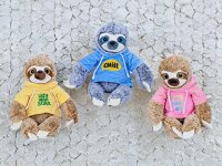 Faultier Kuscheltier XXL 52 cm Faultier Plüschtier Anime Kawaii Plush Stofftier Cute Plushies Plüschtiere Plushie Halloween Weihnachten Geschenke für Kinder Faultier Let´s Hang Out rosa