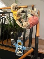 Faultier Kuscheltier XXL 52 cm Faultier Plüschtier Anime Kawaii Plush Stofftier Cute Plushies Plüschtiere Plushie Halloween Weihnachten Geschenke für Kinder Faultier Let´s Hang Out rosa