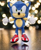 Sonic The Hedgehog - SEGA - Sonic Plüschtier 30 cm, Sonic Prime Kuscheltier blau