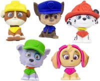 Radiergummi Puzzle Paw Patrol 5er Pack , Chase, Marshall, Rubble, Skye und Rocky. Mädchen und Jungen Geschenk Cartoon  Silikon