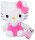 Hello Kitty Kuscheltier Plüschtier 23 cm Stofftier Schleife pink