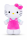 Hello Kitty Kuscheltier Plüschtier 23 cm Stofftier Schleife pink