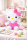 Hello Kitty Kuscheltier Plüschtier 23 cm Stofftier Schleife pink