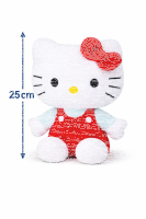 Hello Kitty Kuscheltier Plüschtier 23 cm Stofftier Schleife rot