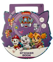Paw Patrol Aufkleber Buch mit Chase, Marshall, Rubble, Skye und Rocky  über 50 Sticker bunt