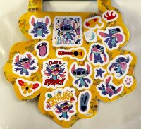 Lilo&Stitch Bubble Sticker Aufkleber Buch mit Angel, Stitch, Schrulle und seine Freunde über 50 Sticker blau pink