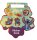 Lilo&Stitch Bubble Sticker Aufkleber Buch mit Angel, Stitch, Schrulle und seine Freunde über 50 Sticker blau pink