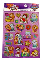 Paw Patrol Aufkleber Buch mit Chase, Marshall, Rubble, Skye und Rocky über 50 Sticker bunt