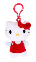 Hello Kitty Kuscheltier Plüschtier rot Bagclip XXL...