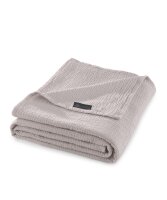 pure hug Musselin Wohndecke Kuscheldecke 150 x 200 cm...