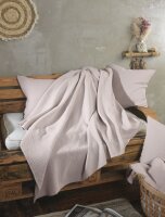 pure hug Musselin Wohndecke Kuscheldecke 150 x 200 cm...