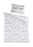 Optidream Mikrofaser Baby Bettwäsche 100 x 135 cm...