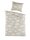 Optidream Renforcé Baby Bettwäsche 100 x 135 cm Bettbezug Kopfkissenbezug 40 x 60 cm Wölkchen natur